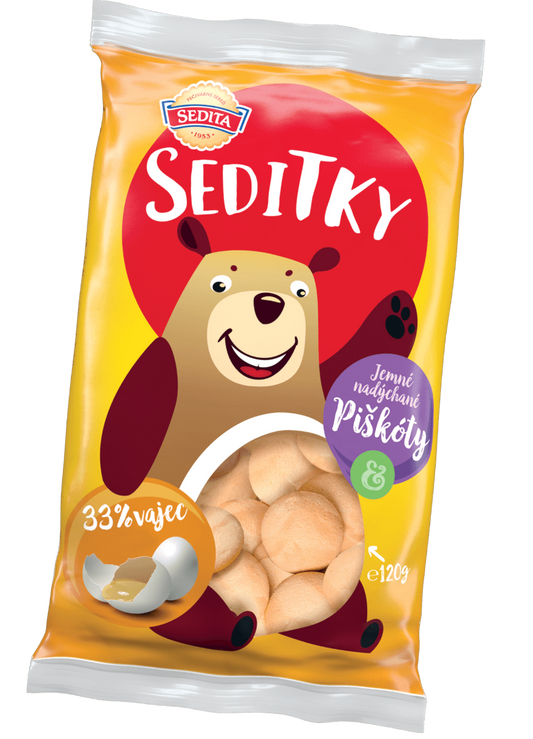 Sedita Piskoty Sponge Biscuits – 120g product image