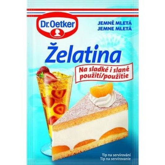 Clear Finely Ground Gelatin 20g Oetker product image