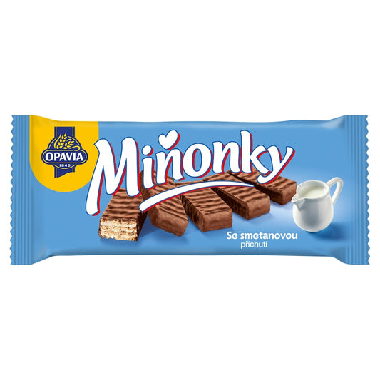 Miňonky Wafers with Creamy Filling – 50g product image