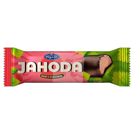 Figaro Strawberry jelly in chocolate – 40g product image