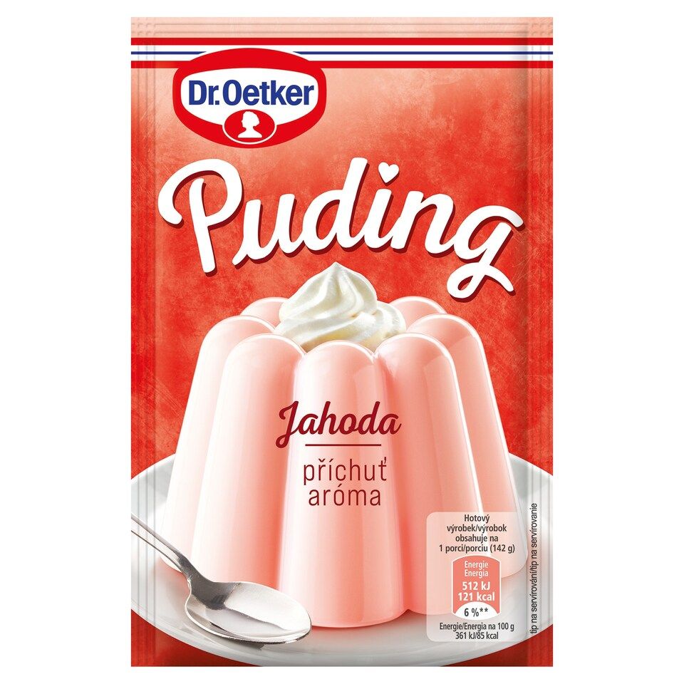 Dr Oetker Original Pudding Strawberry – 37g product image