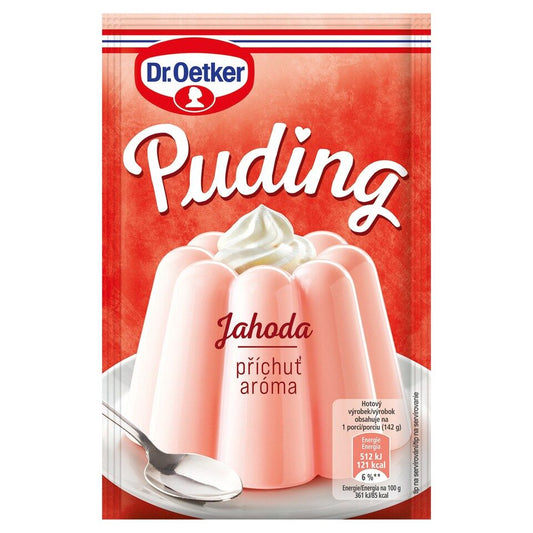 Dr Oetker Original Pudding Strawberry – 37g product image