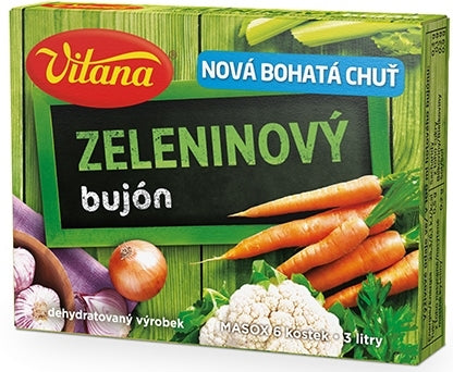 Vitana Vegetable Stock Cubes – 6 × 3L product image