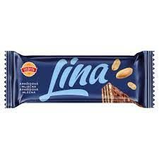 Sedita Lina Milk Chocolate Wafers with Peanuts – 60g product image
