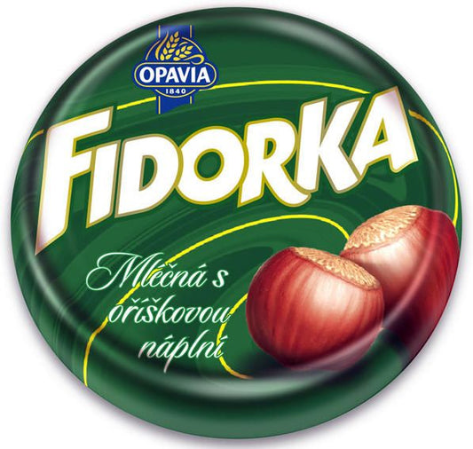 Fidorka Milk Chocolate with Hazelnuts – 30g product image