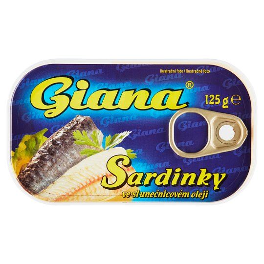 Giana Sardines in Sunflower Oil – 125g product image
