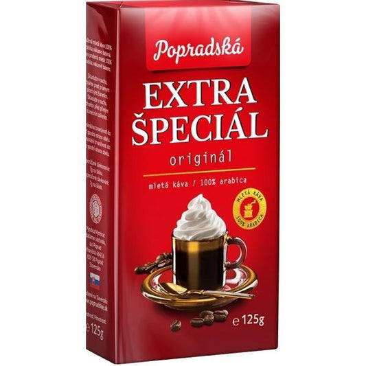 Popradská Ground Coffee Extra Special – 125g product image