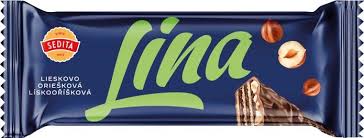 Sedita Lina Dark Chocolate Hazelnut Wafers – 60g product image