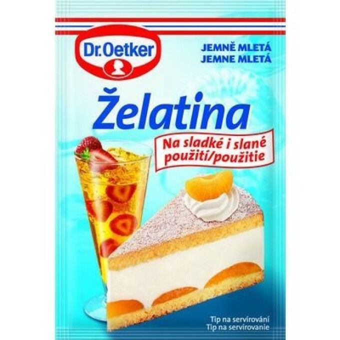 Clear Finely Ground Gelatin 20g Oetker product image