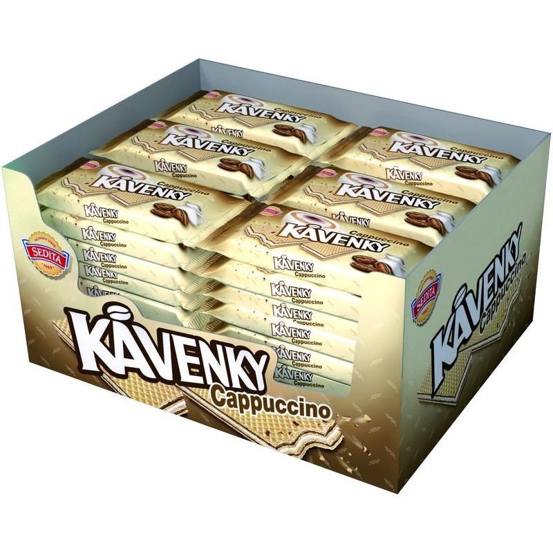 Sedita Kávenky Cappuccino 50g (Box – 48pcs) product image