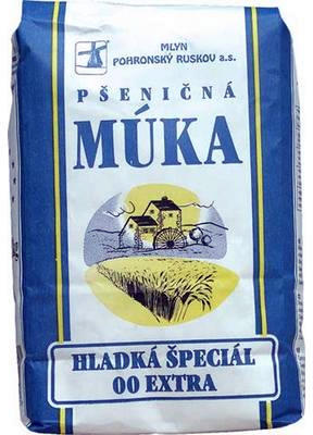 Mlyn Pohronský Ruskov Plain Flour Extra Fine – 1kg product image