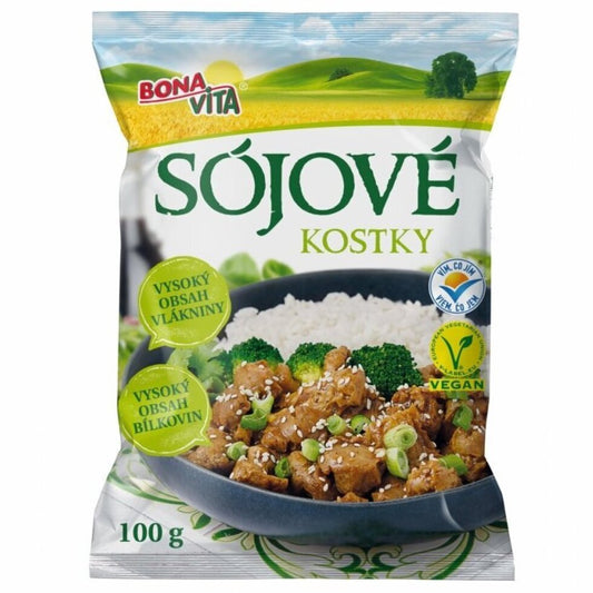 Manya Dry Soya Cubes – 100g product image