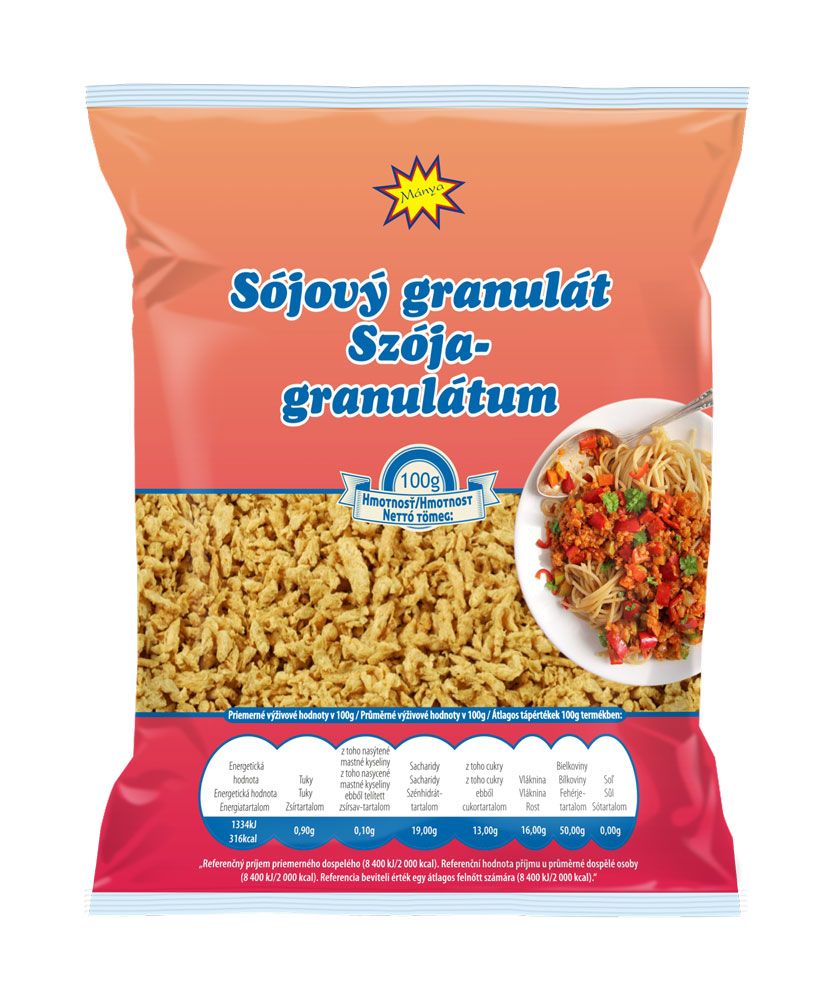 Manya Dry Soya Granules – 90g product image