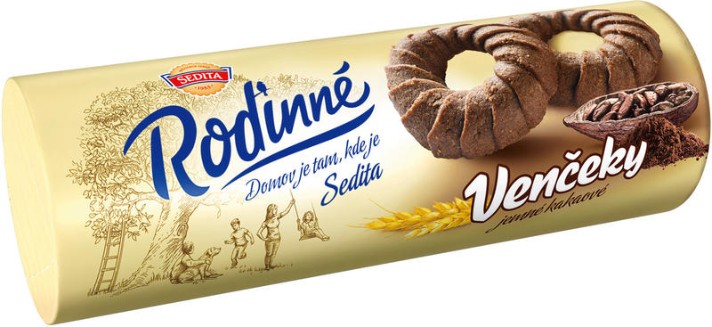 Sedita Venčeky Chocolate Cocoa Biscuits – 100g product image