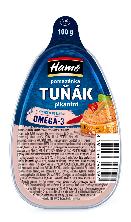 Vitana TUNAK POMAZANKA pikantni 100g HAME product image