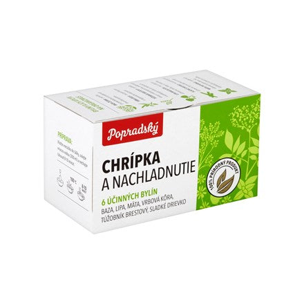 Popradský herbal tea flu and cold – 22.5g product image