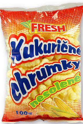 Chrumky Cornflour Snack Unsalted – 100g product image