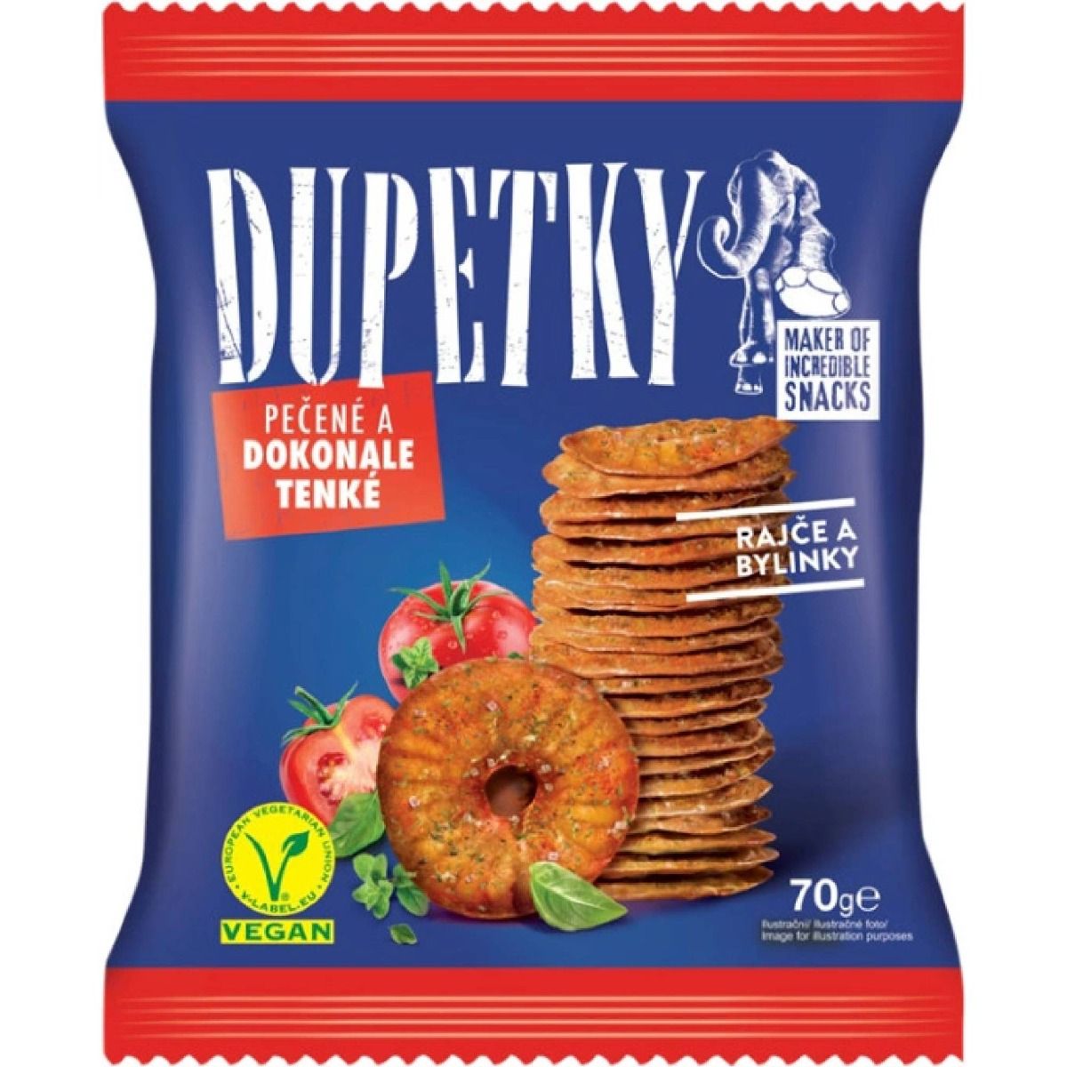 Perštejn Dupetky Tomatoes And Herbs – 70g product image