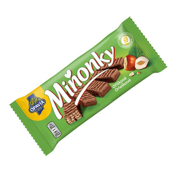 Miňonky Wafers with Hazelnut Filling – 50g product image
