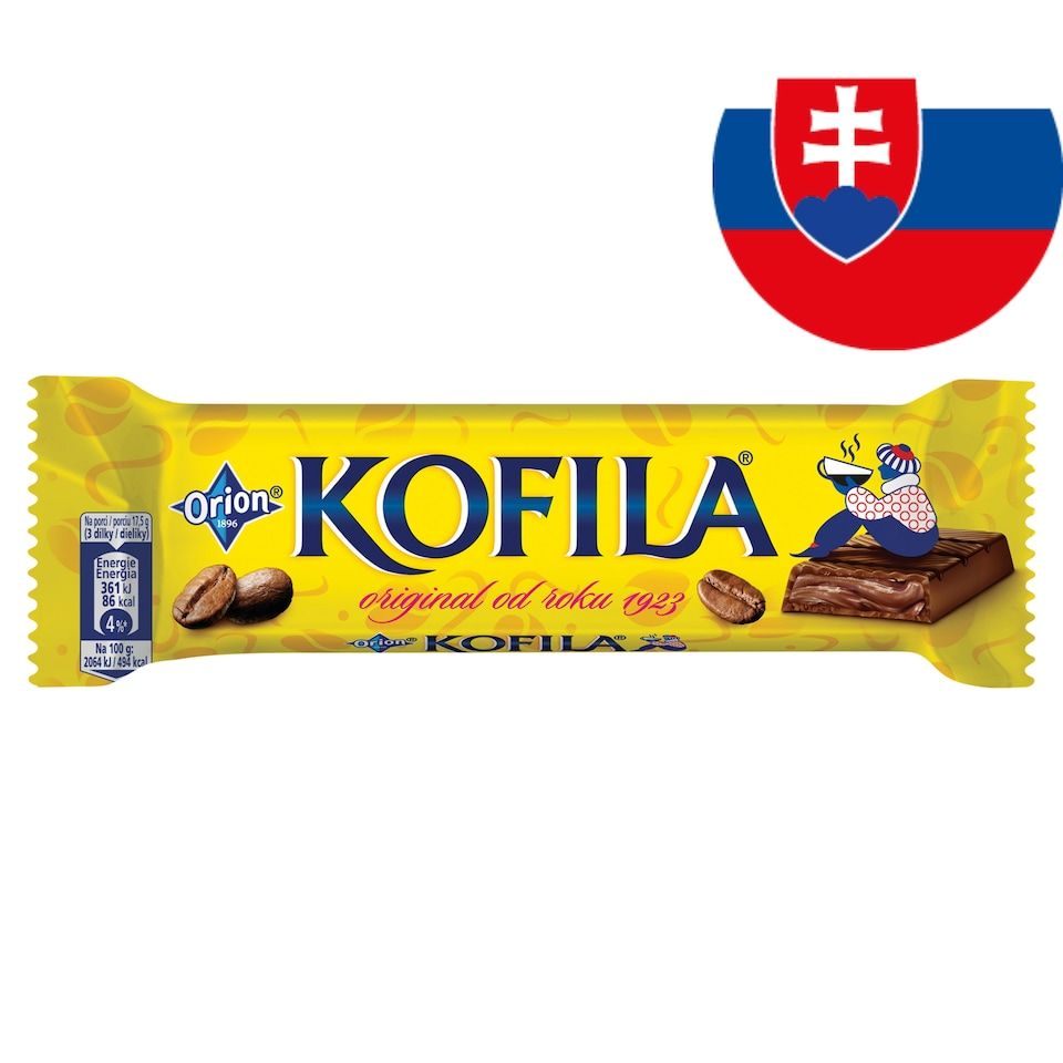 Orion Kofila Milk Chocolate Bar with Coffee – 35g product image