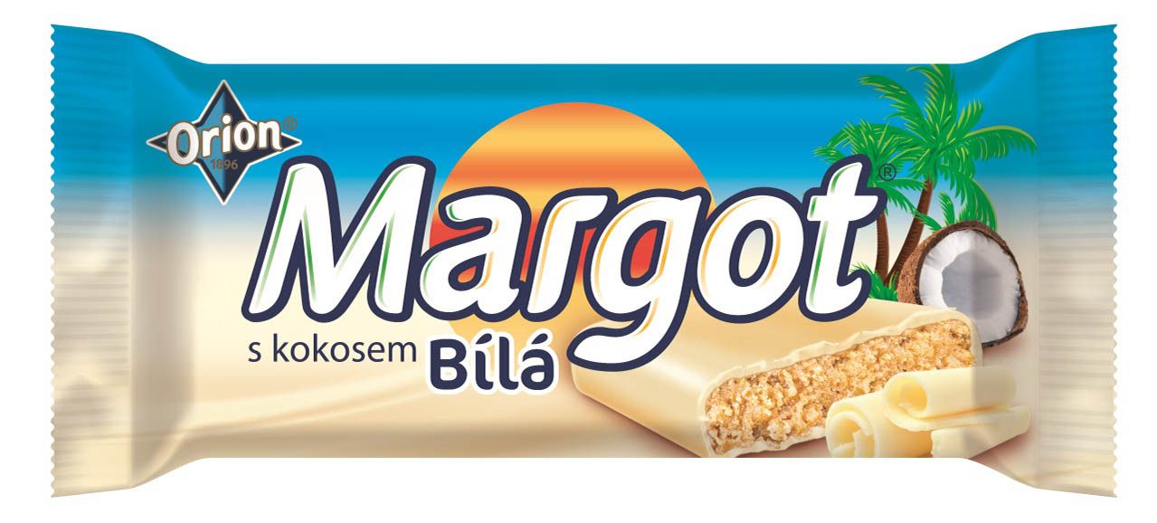 Orion Margot – Coconut White Choco Bar – 80g product image