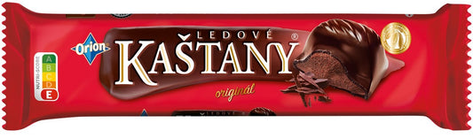 Orion Kaštany Dark Chocolate Bar with Praline Cream Filling – 45g product image