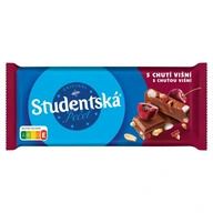 Orion Studentska Milk Chocolate with Cherry & Peanuts and Jelly Pieces – 170g product image