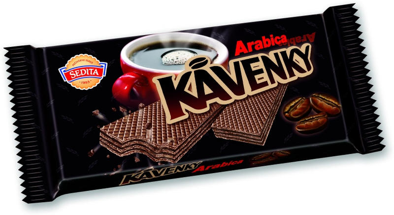 Sedita Kávenky Arabica Wafers with Coffee Cream Filling – 50g product image