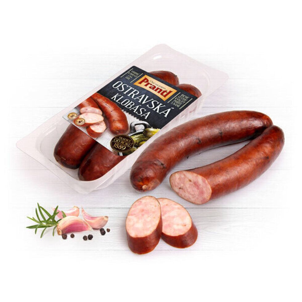 Perla Ostrava sausage Prantl Approx. – 260g product image