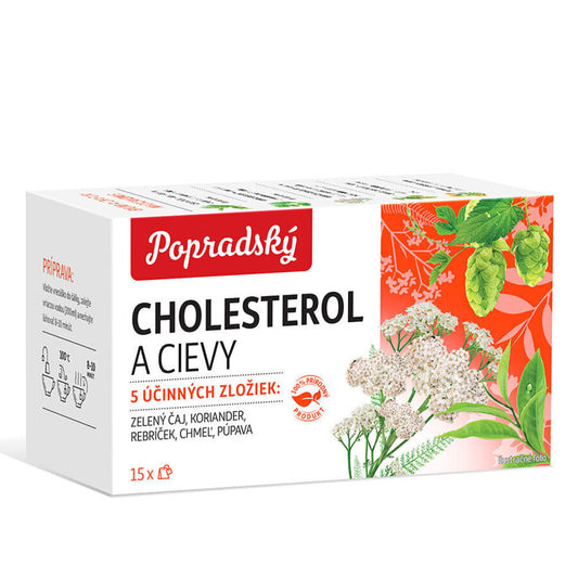 Popradský tea Cholesterol and blood vessels – 22.5g product image