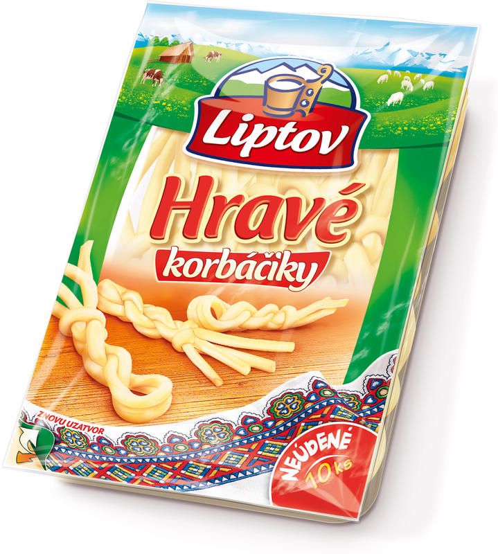 Liptov Hrave Korbáčiky Unsmoked Cheese – 80g product image