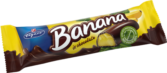 Figaro Banana in Chocolate Bar – 25g product image