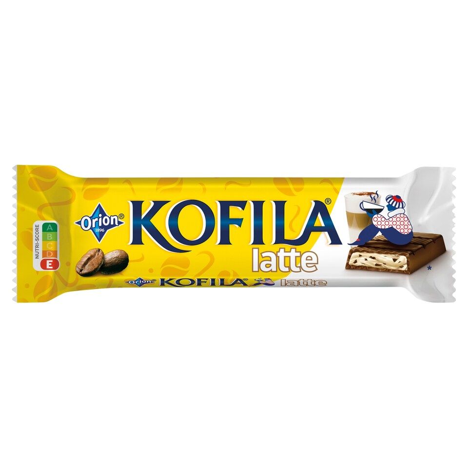 Orion Kofila Milk Chocolate Bar with Latte Flavour – 34g product image