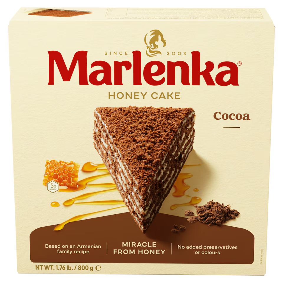 Cocoa Honey Cake Marlenka – 800g product image