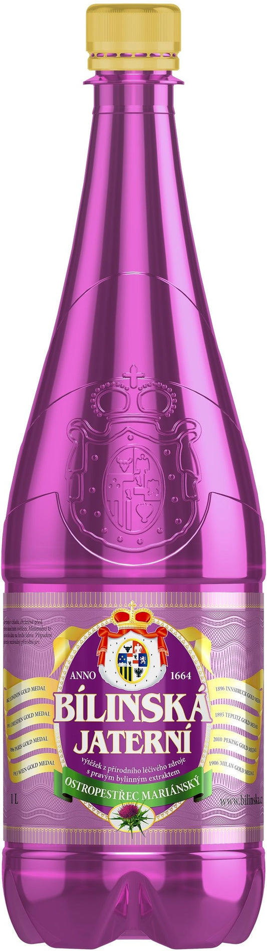 Bilinska Kyselka Healing Water for Liver – 1L (pink) product image