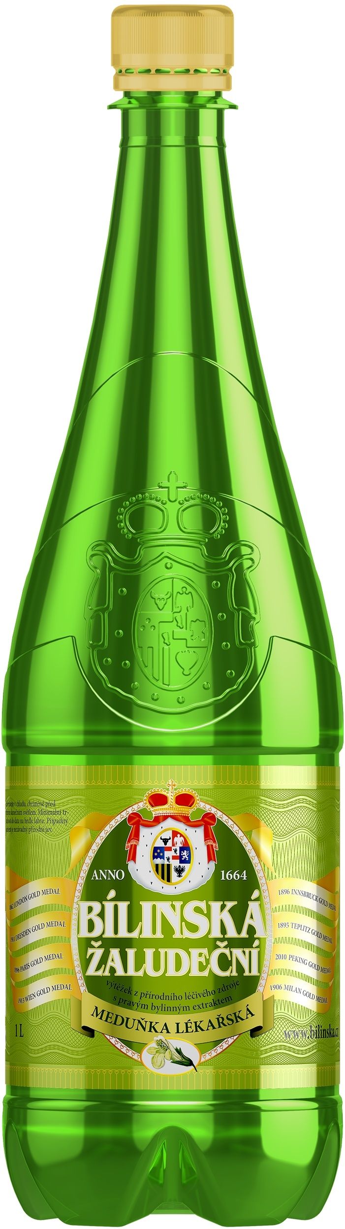 Bilinska Kyselka Healing Water for Stomach – 1L (green) product image