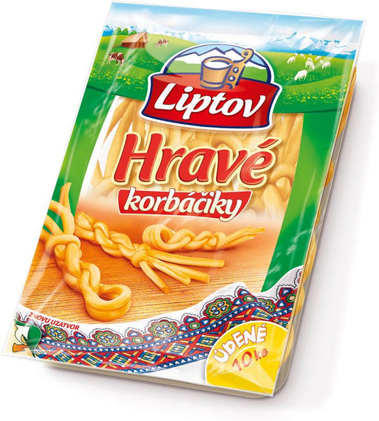 Liptov Hrave Korbáčiky Smoked Cheese – 75g product image
