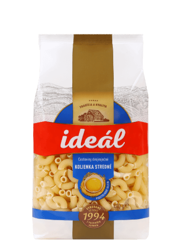 Ideál Kolínka Medium Elbow Shaped Egg Pasta – 400g product image