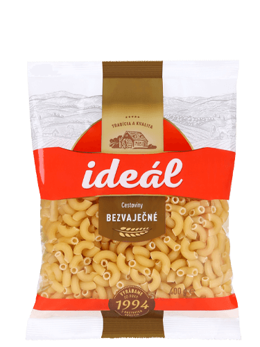 Ideál Kolínka Medium Elbow Shaped Egg Free Pasta – 400g product image