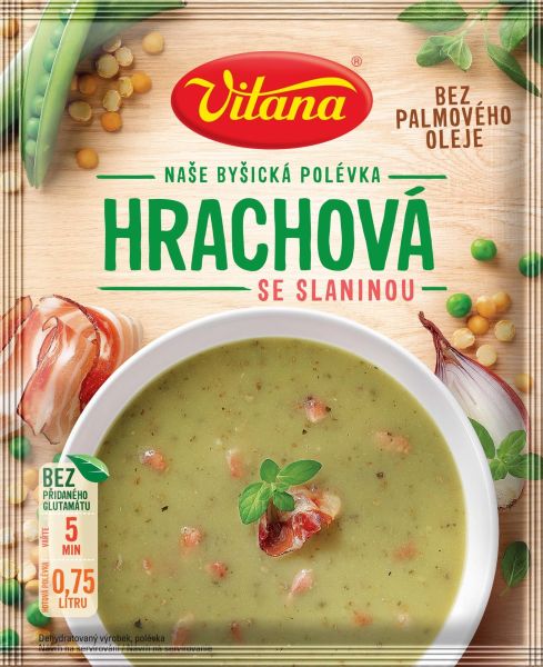 Pea soup with Bacon – 72g