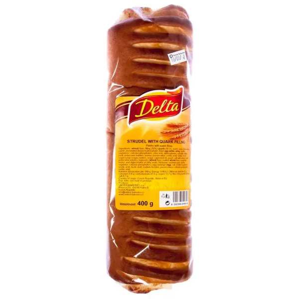Delta Strudel with Curd Filling – 400g (10 days expiry)