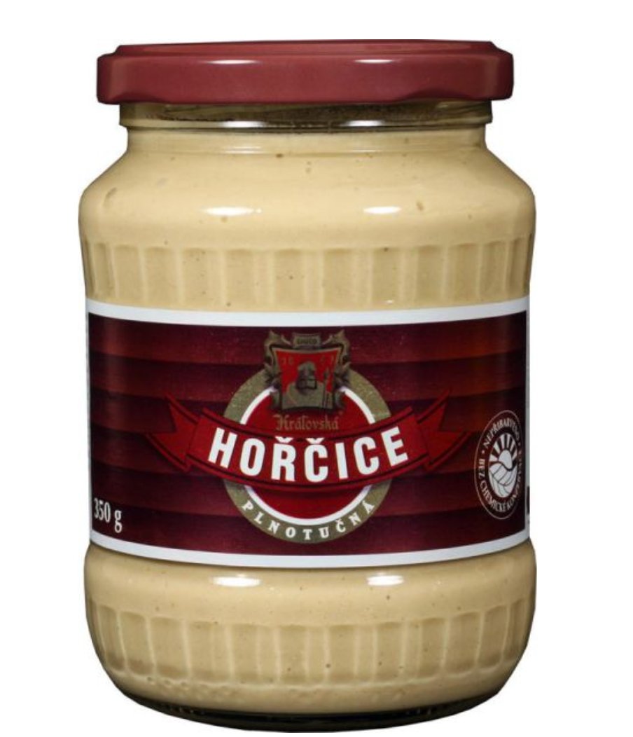 Horčica Plnotučná Plain Mustard – 350g