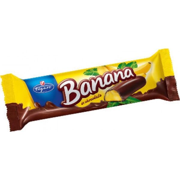 Banana in Chocolate Bar- 25g x 4pcs