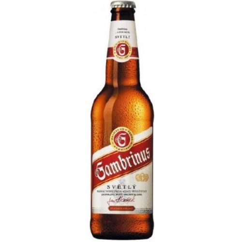 Gambrinus Lager Bottles Beer – 0.5l