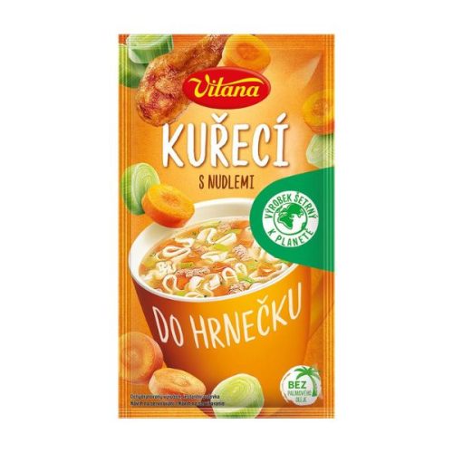 Instant Chicken w Noodle Soup 14g - Vitana