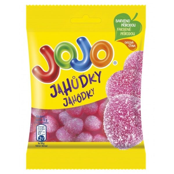 JOJO Fizzy Strawberry candies