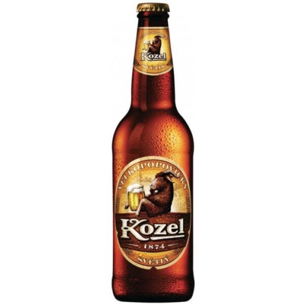 Kozel Lager Light Bottle Beer – 0.5l