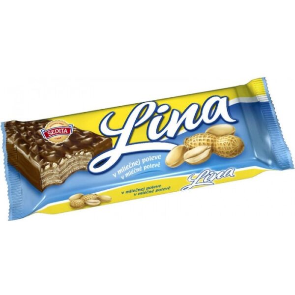 Lina Milk Chocolate Wafers with Peanuts