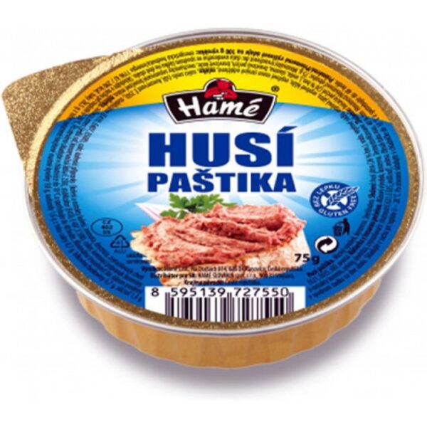 Paté with goose liver 75 g HAMÉ