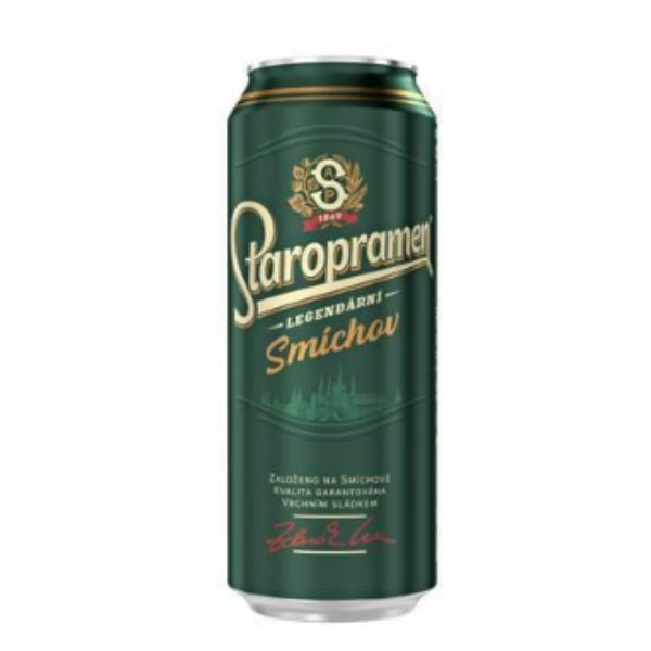 STAROPRAMEN 10% 0.5l CANS X 6 pcs